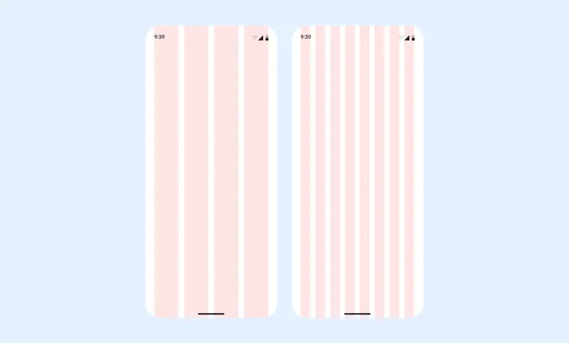 Preview of Android App Grid