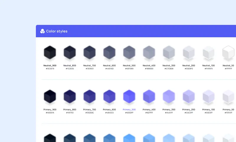 Preview of Color Styles Guide