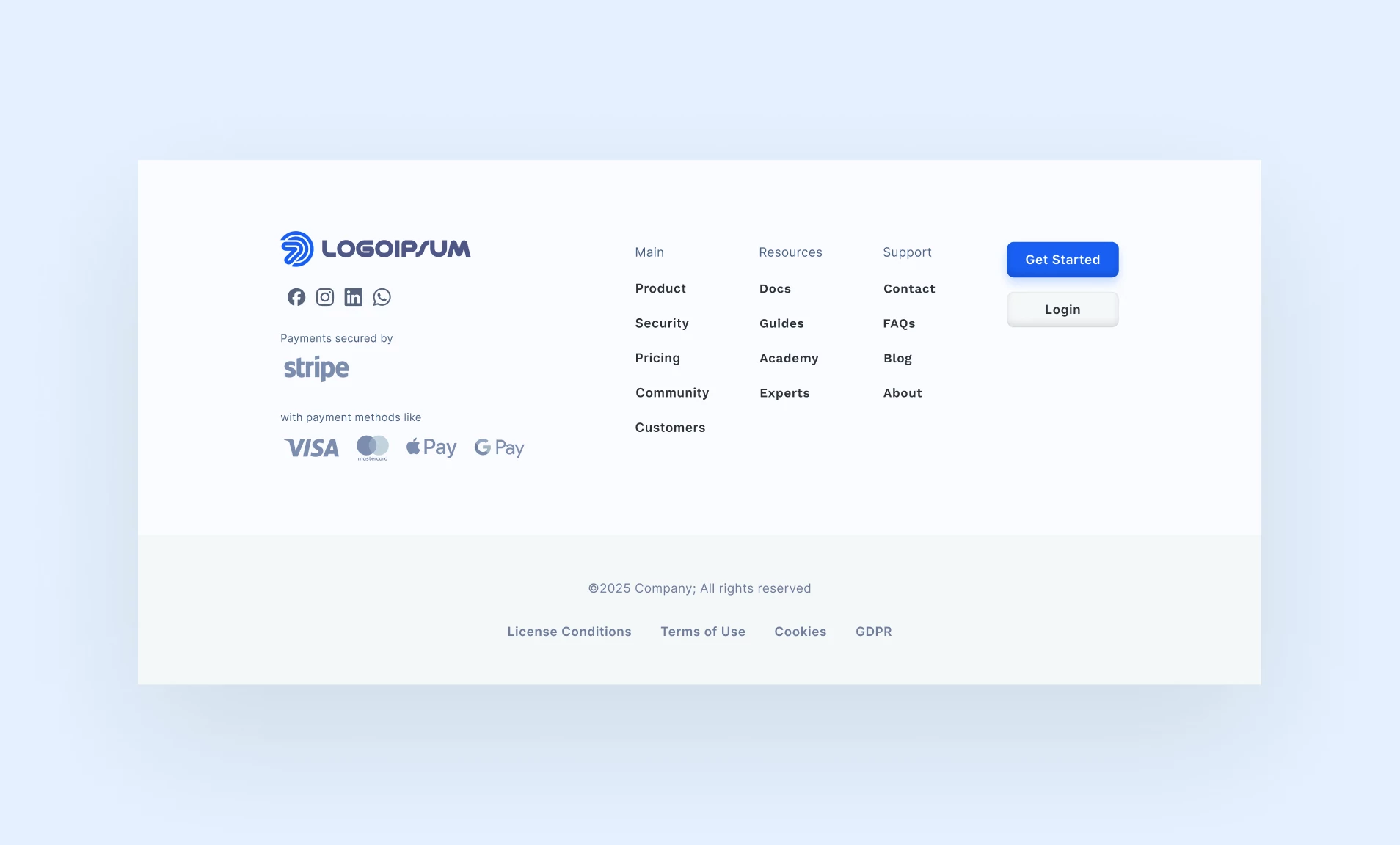 Footer Navigation 1 preview