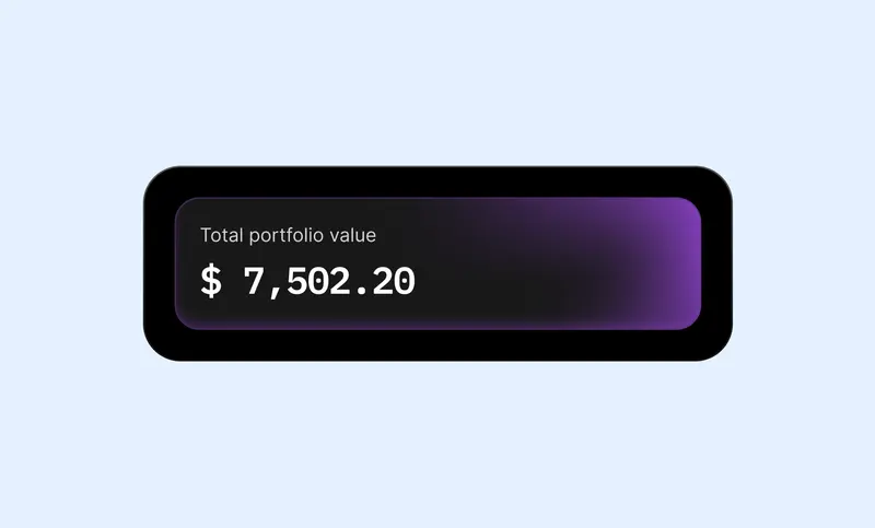 Preview of Glow Box Effect Widget