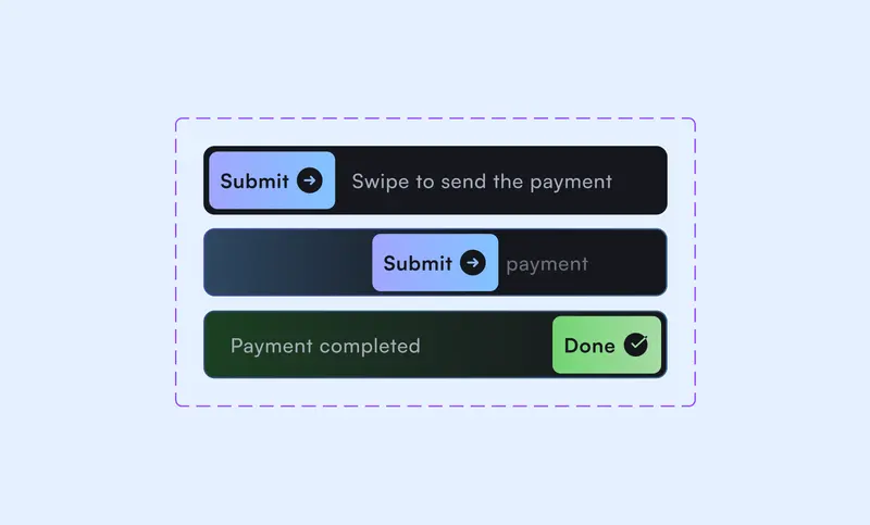 Preview of Swipe Button