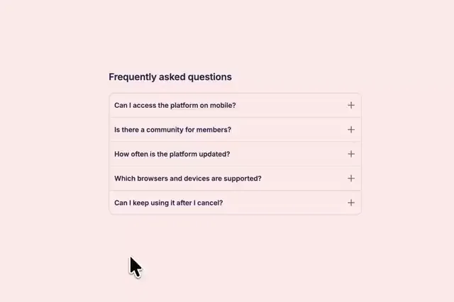 Preview of Accordion — Divider List