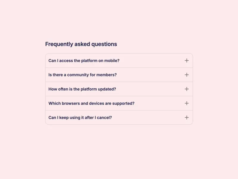 Preview of Accordion — Divider List