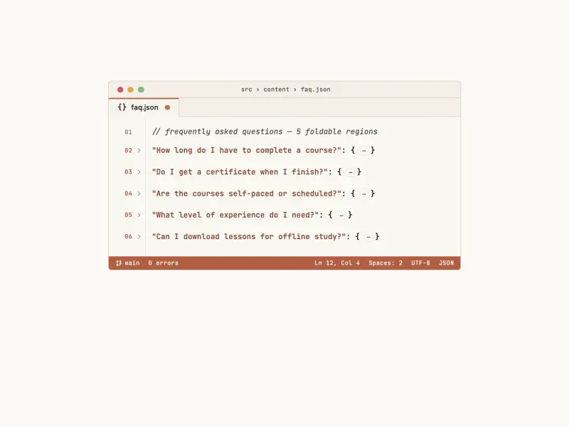 Preview of Accordion — Single Mode