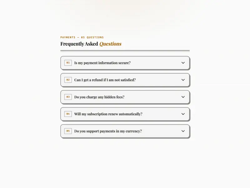 Preview of Accordion — Solid