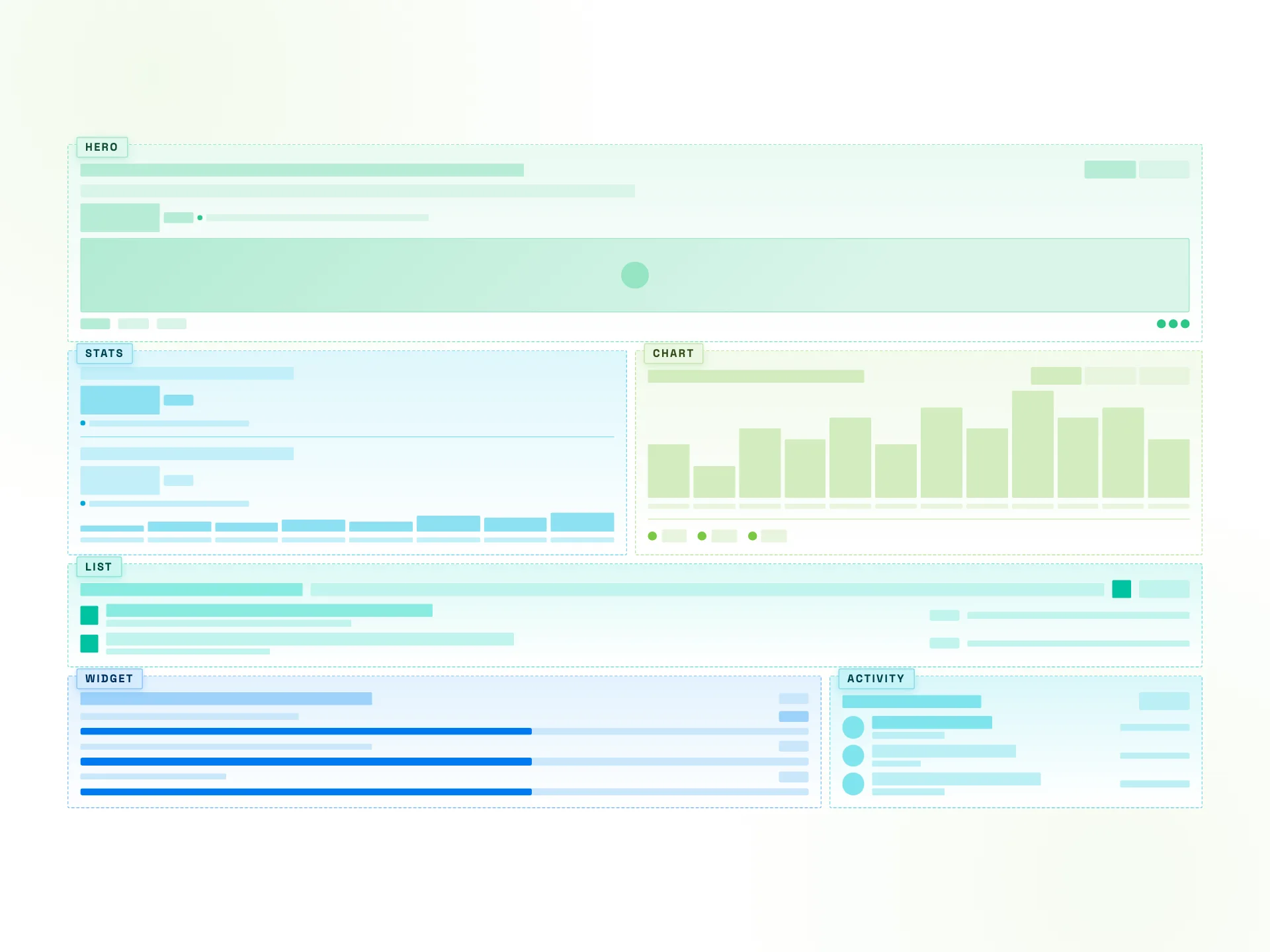 Preview of Bento Dashboard