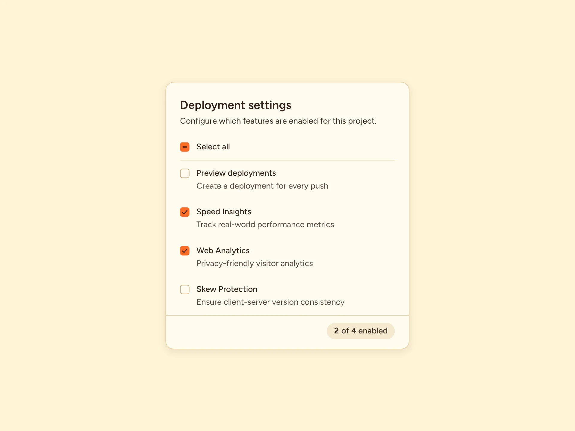 Checkbox Group preview