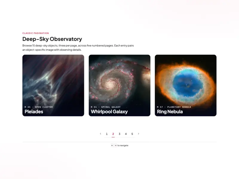 Preview of Deep-Sky Observatory (Classic Pagination)