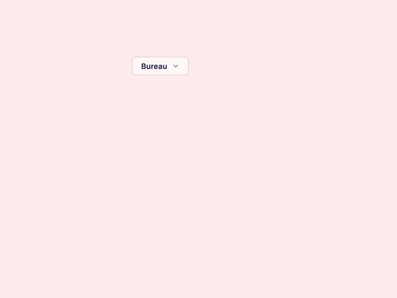 Preview of Correspondence Dropdown Menu