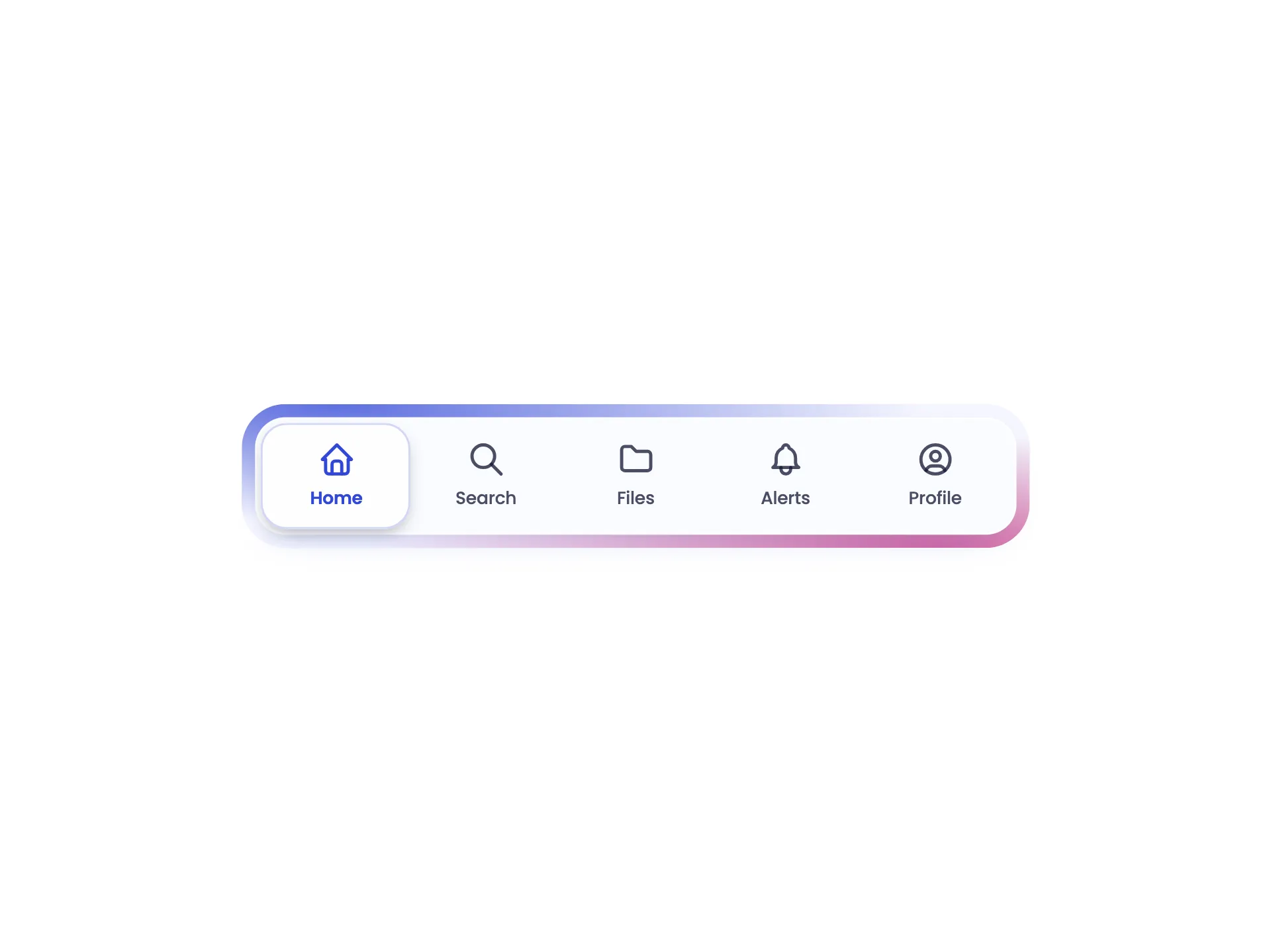 Preview of Frosted Tab Bar