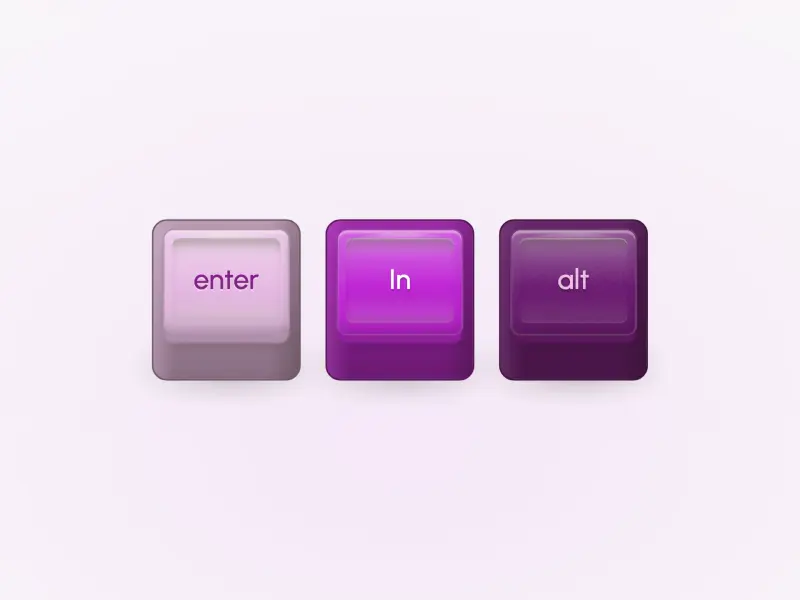 Preview of Keycap Buttons