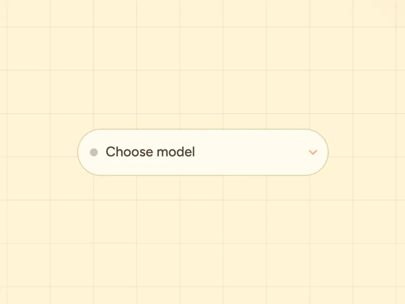 Preview of Model Select