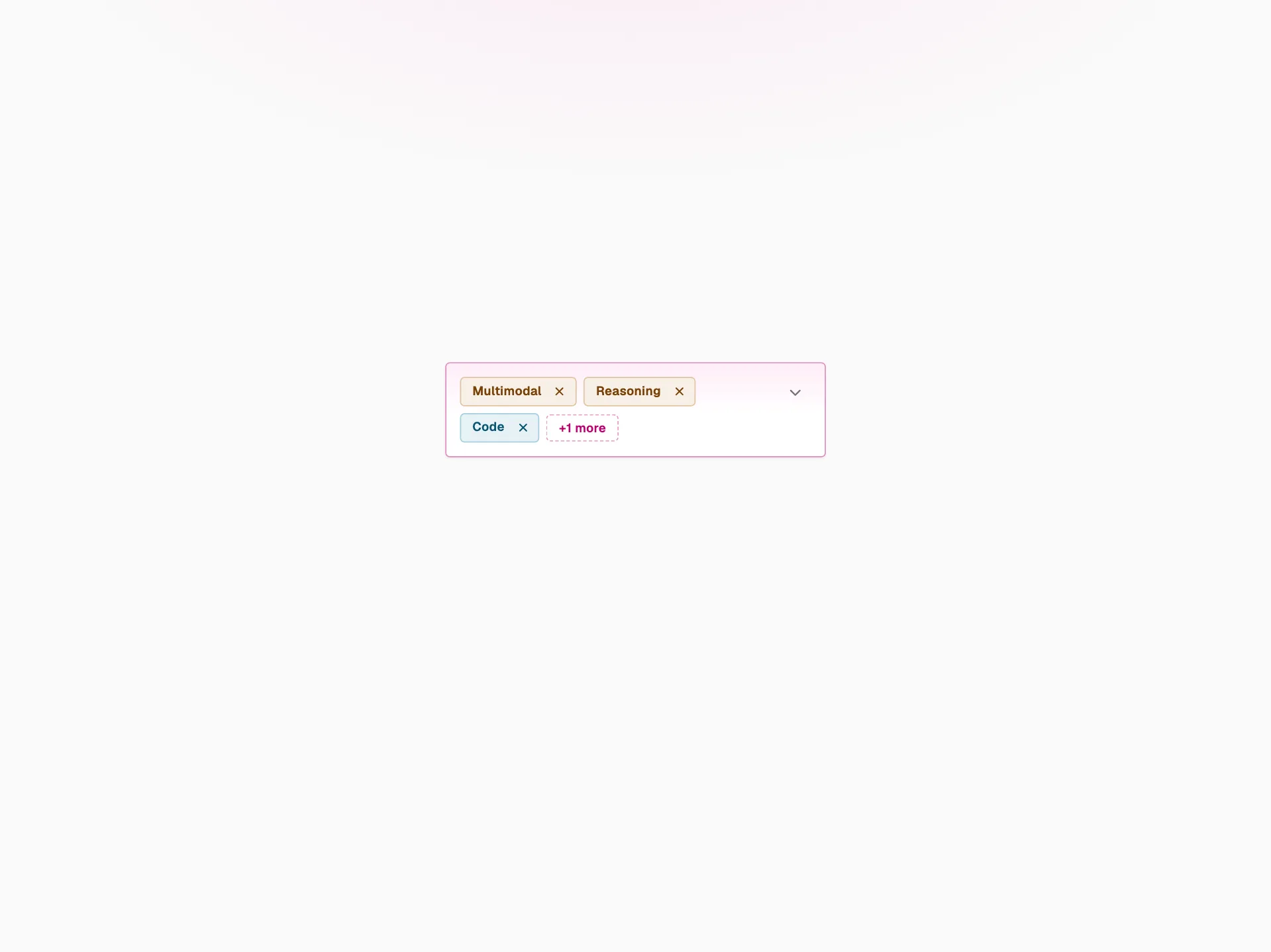 Preview of Multi-Select Dropdown