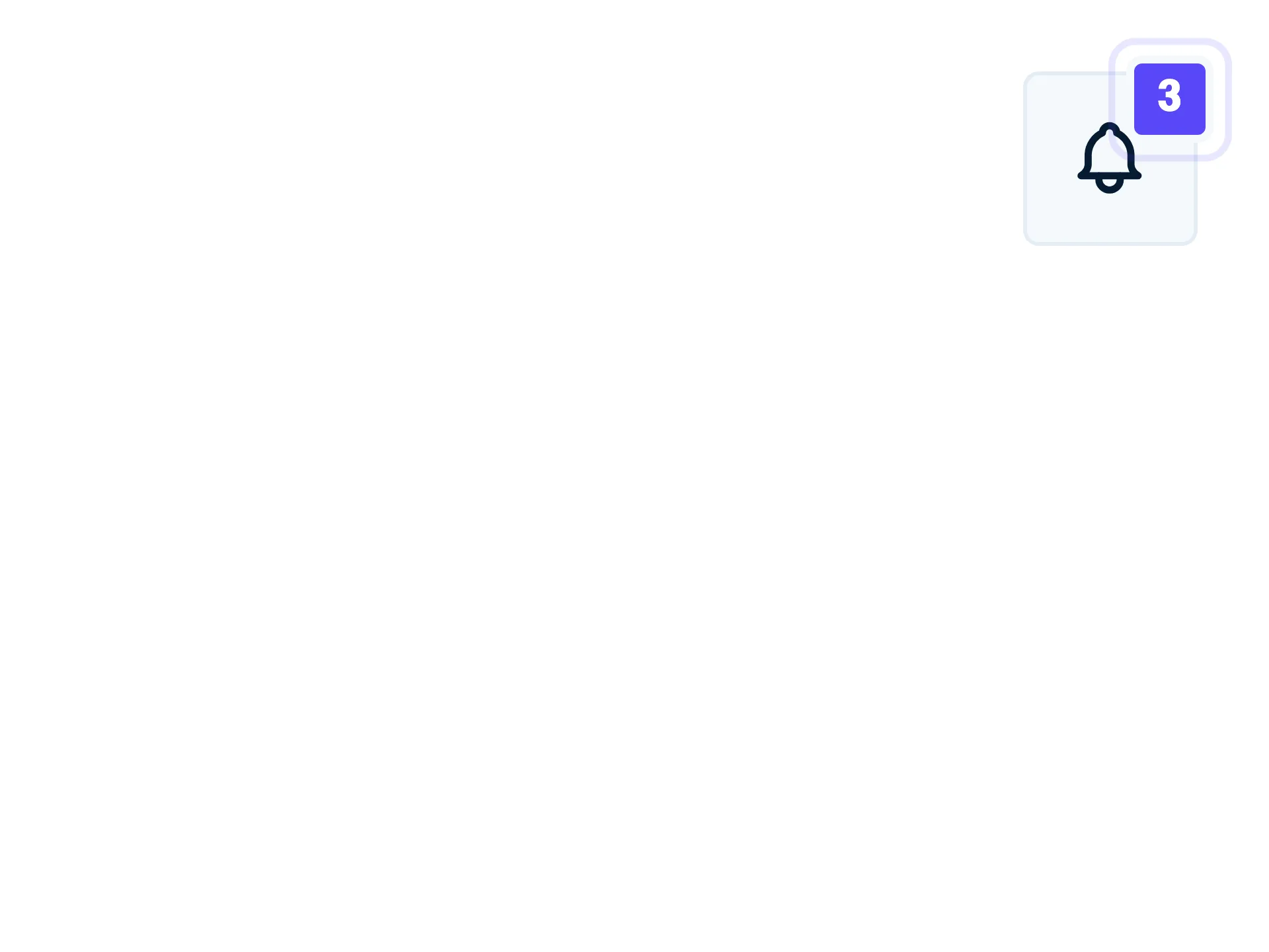 Preview of Notifications Menu