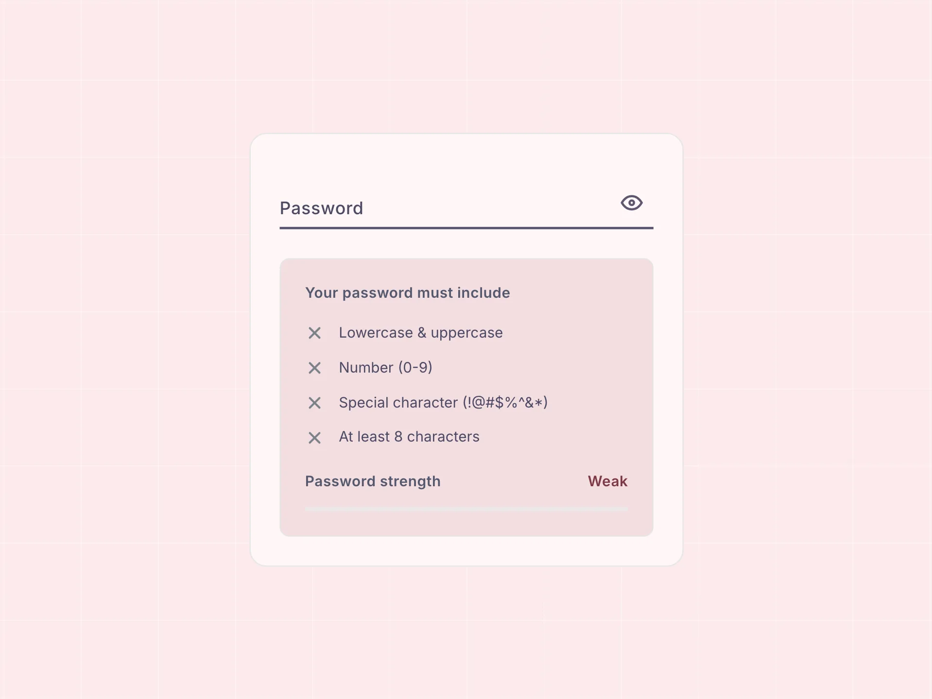 Preview of Password Validator
