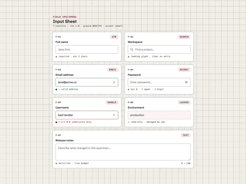 Preview of Spec Sheet