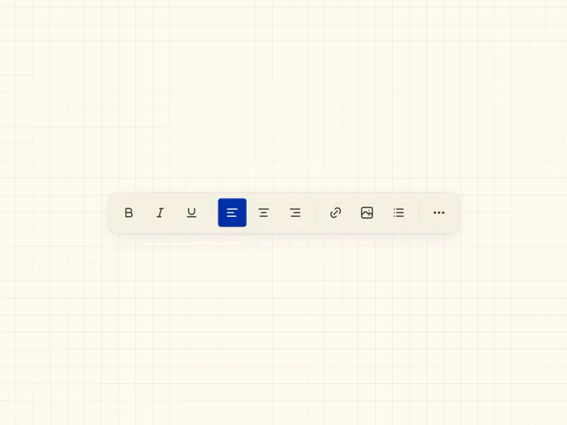 Preview of Toolbar