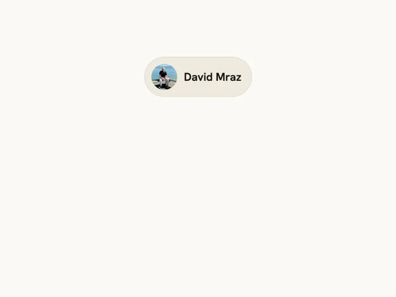 Preview of User Card Popover
