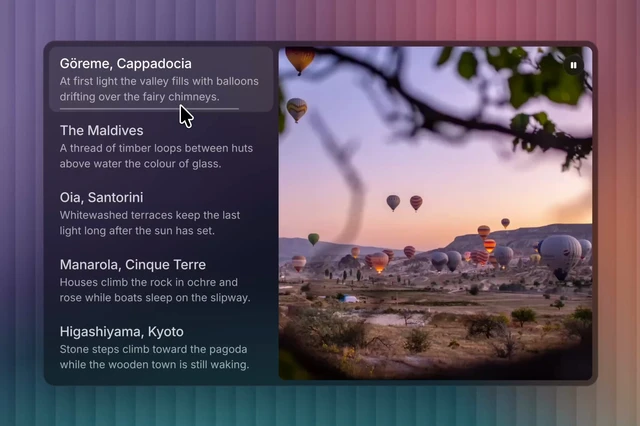 Preview of Vista Carousel