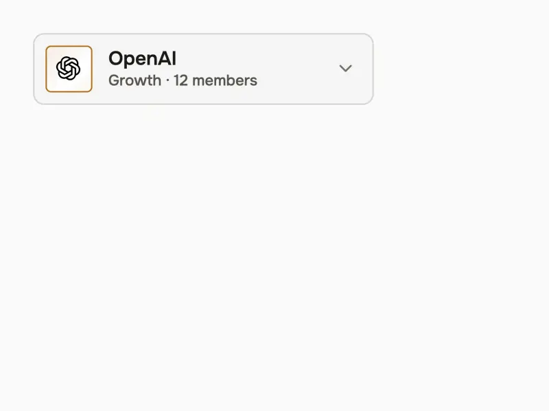 Preview of Workspace Switcher